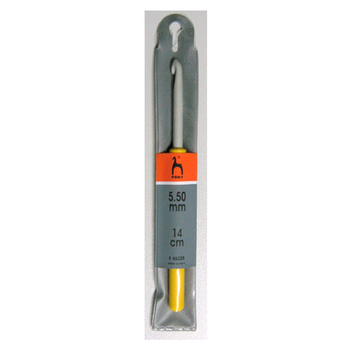 46208 Крючки вязальные с пластиковой ручкой 5.50 мм