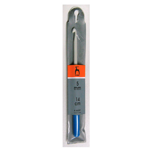 46207 Крючки вязальные с пластиковой ручкой 5.00 мм